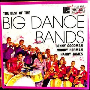 Big Dance Bands CD 1990 Benny Goodman Woody Herman Harry James 37214cdb